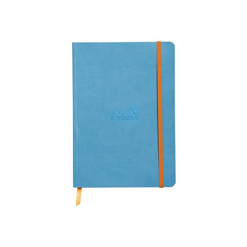 3037921174579-RHODIA Rhodiarama - Carnet souple A5 - 160 pages - pointillés - turquoise-P_300050234_3-0