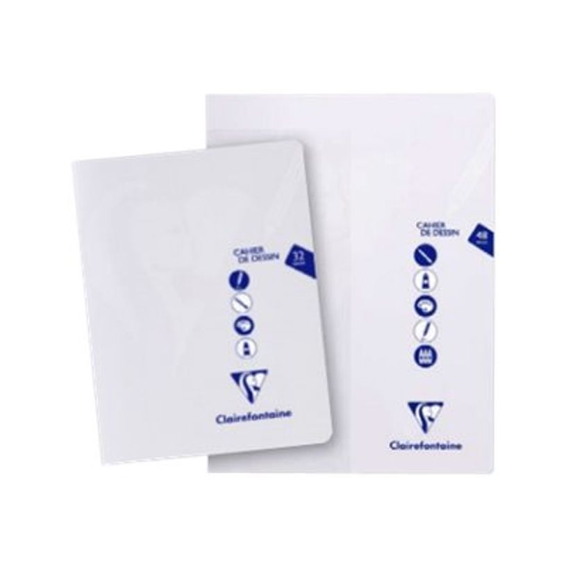 3329683037804-Clairefontaine Mimesys - Cahier de dessin polypro - 17 x 22 cm - 32 pages-P_300050271_1-0