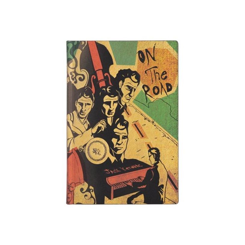 9781439772799-Paperblanks Flexis Jack Kerouac - Cahier de notes - 95 x 140 mm - 208 pages - ligné - On -P_300050281_1-0