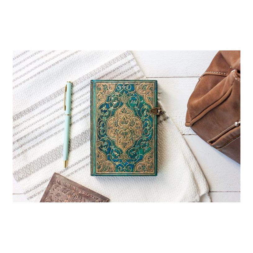 9781551565385-Paperblanks Turquoise Chronicles - Carnet - reliure piquée - ligné - vert-P_300050886_7-5