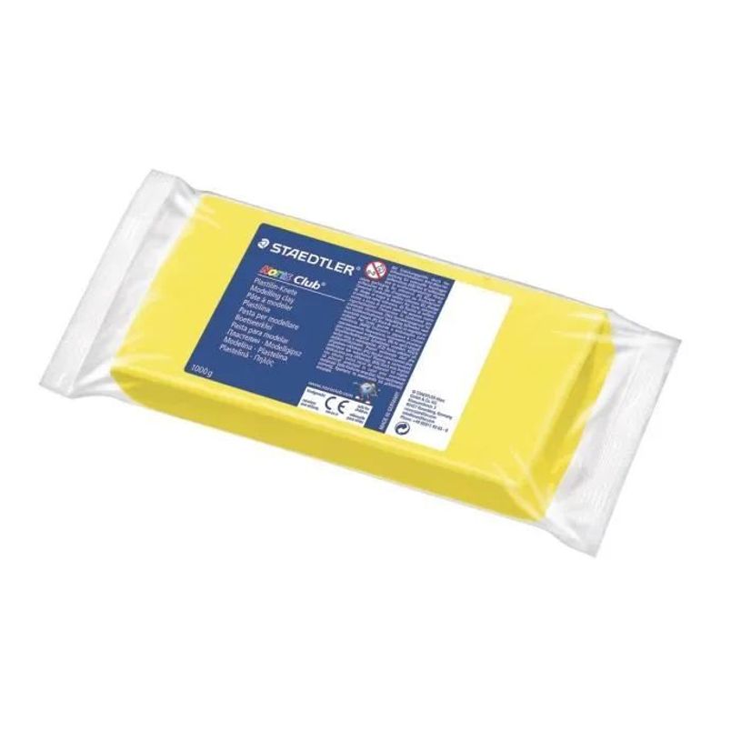 4006608842116-STAEDTLER Noris Club - Pâte à modeler - jaune--0