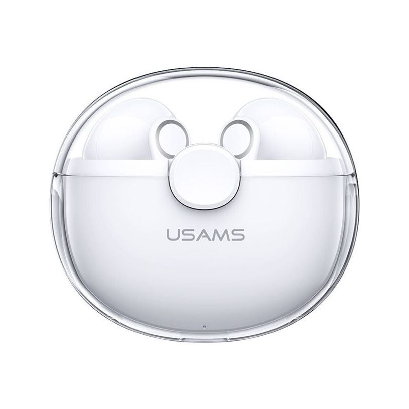 6958444988672-USAMS - Ecouteur BU12 - Sans fil bluetooth - Avec Micro - BU12 - TWS - Blanc-P_300051113_1-0