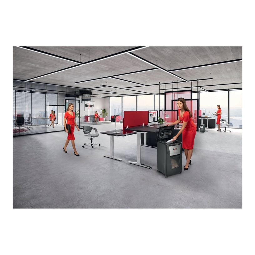 5028252616874-Rexel Optimum AutoFeed+ 130X - Destructeur de documents coupe croisée - 130 feuilles - Co-P_300051159_1-7