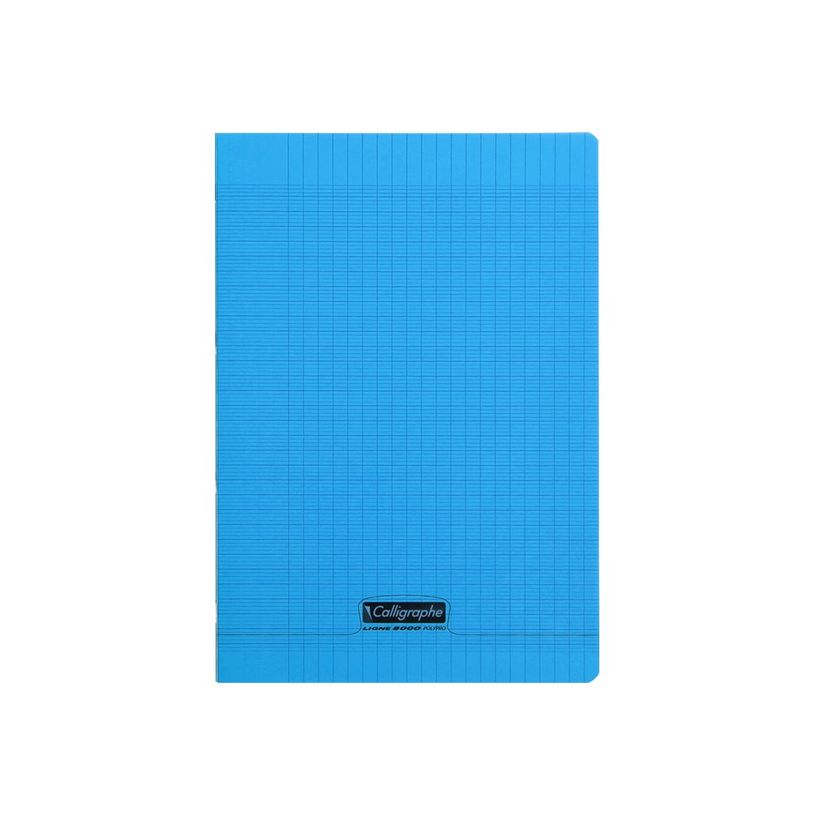 3210330182520-Calligraphe 8000 - Cahier polypro A4 (21x29,7cm) - 140 pages - grands carreaux (seyès) - -P_300051232_1-0