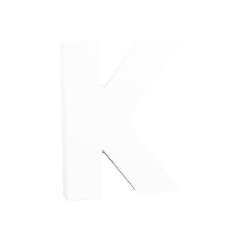 3609510007409-Décopatch - Lettre de décoration - K - petit - 12 cm - blanc - papier mâché-P_300051327_1-0