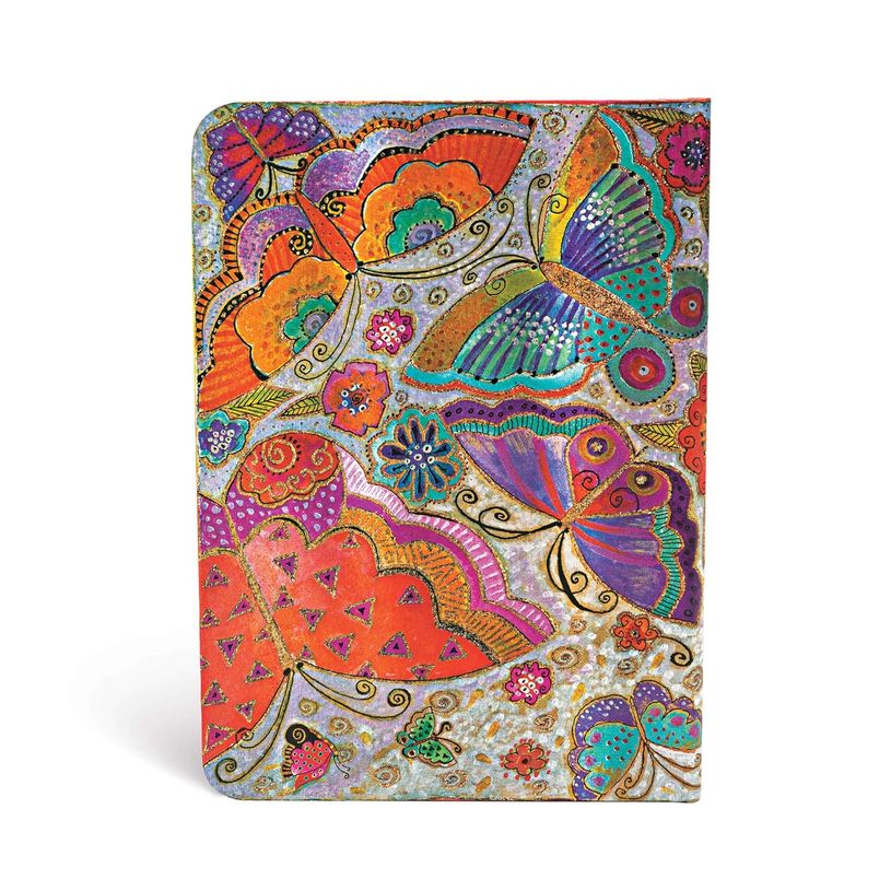 9781439722374-Paperblanks - Carnet a couverture rigide papillons - midi - ligne - 176 p-P_300051574_3-1