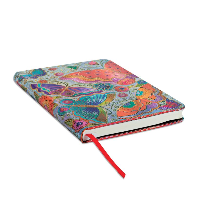 9781439722374-Paperblanks - Carnet a couverture rigide papillons - midi - ligne - 176 p-P_300051574_4-2
