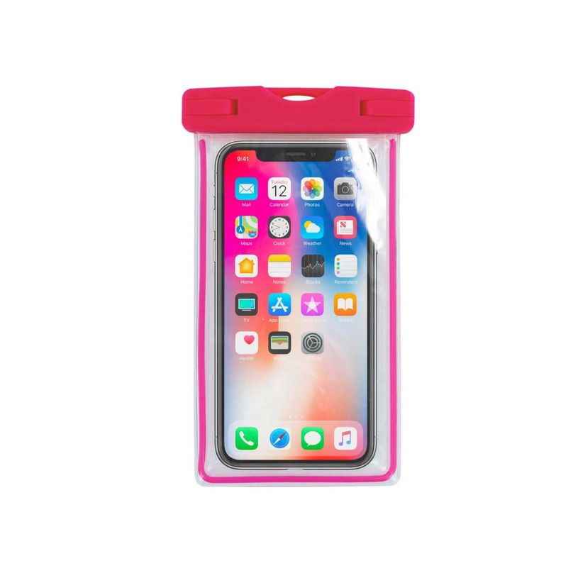 3700710001614-WAVE - Étui Étanche Universel pour portable jusqu'à 5,7"- rose-P_300051911_1-0