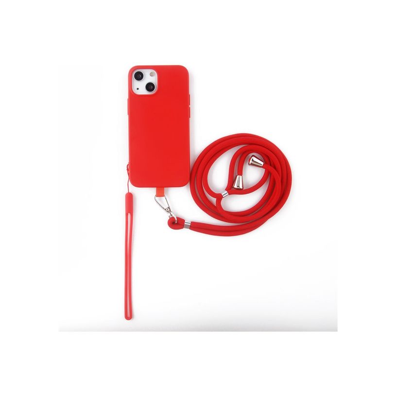3701263520256-JAYM POP - Coque de protection + tour de cou pour iPhone 14 - rouge-P_300051946_6-6