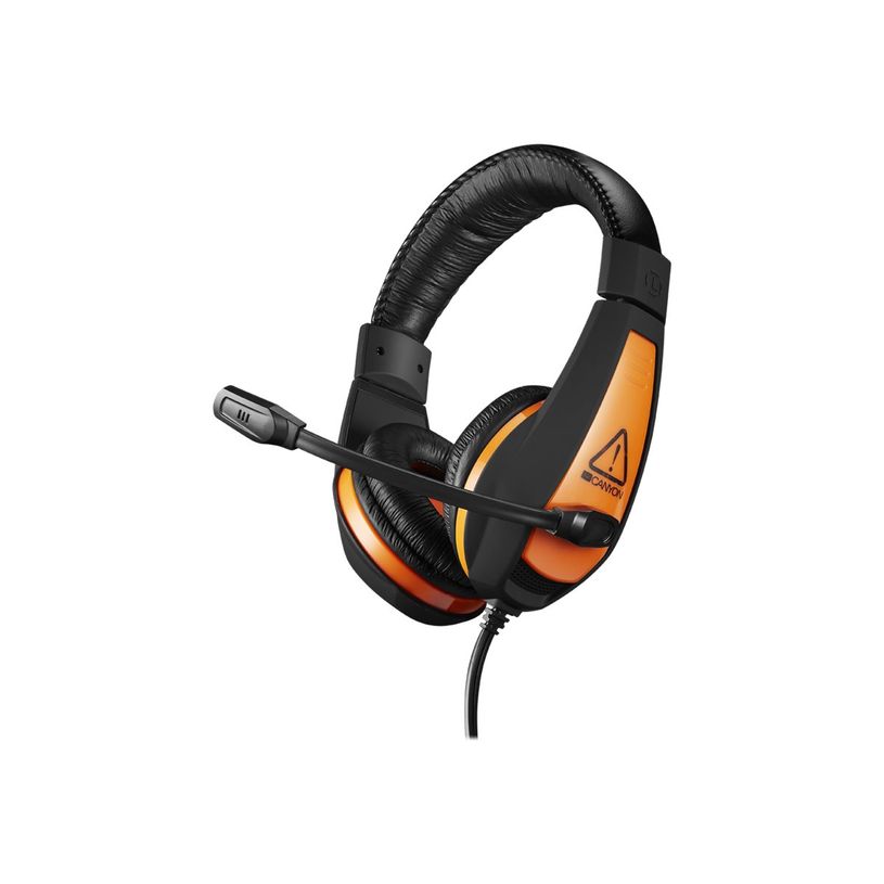 5291485006846-Canyon CND-SGHS1 - Casque filaire avec micro - noir et orange-P_300052821_1-0