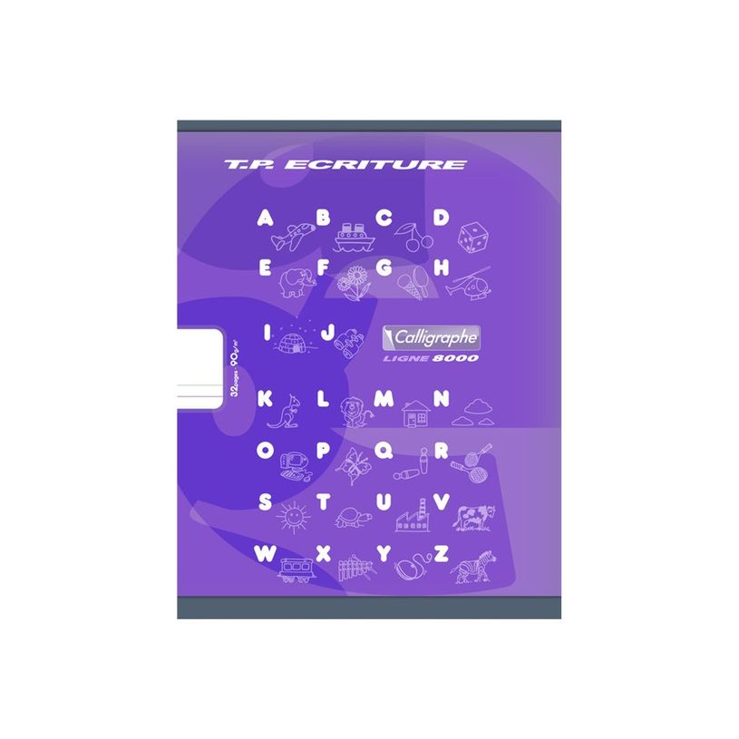 3135256013102-Calligraphe 8000 - Cahier polypro de travaux pratiques (TP) - 17 x 22 cm - 32 pages - grands carr-P_300052874_1-0