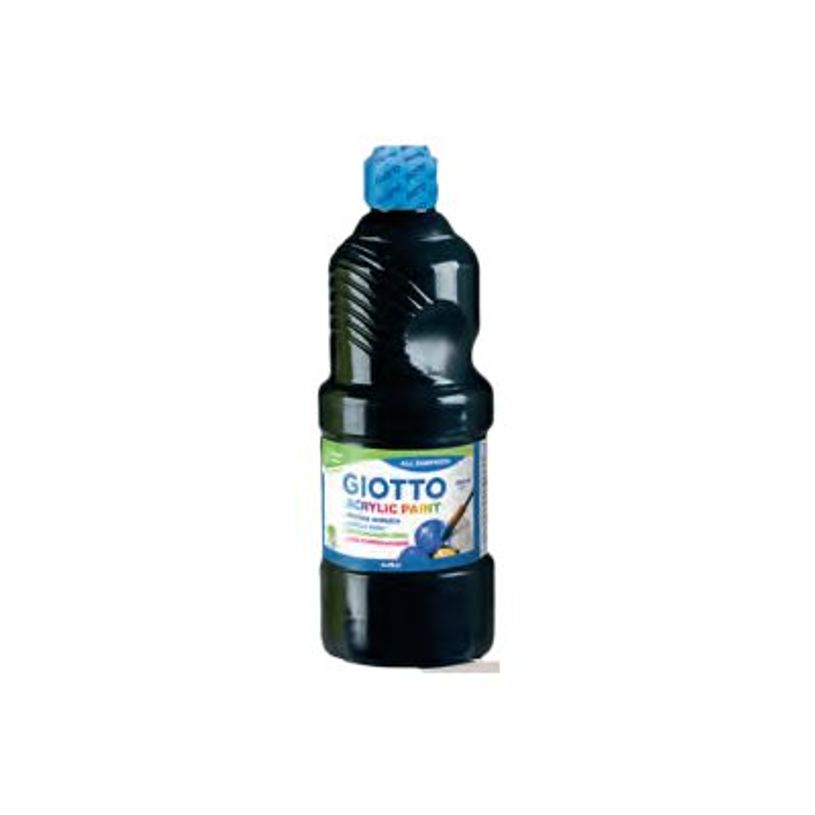 8000825969942-GIOTTO - Peinture acrylique - noir brillant - 500 ml-P_300053252_1-0