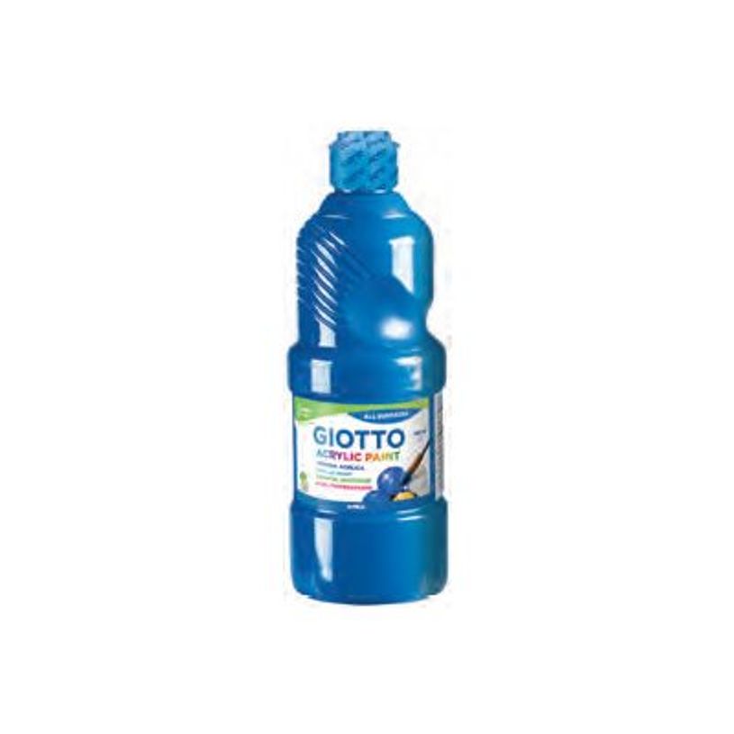 8000825969904-GIOTTO - Peinture acrylique - cyan brillant - 500 ml-P_300053253_1-0