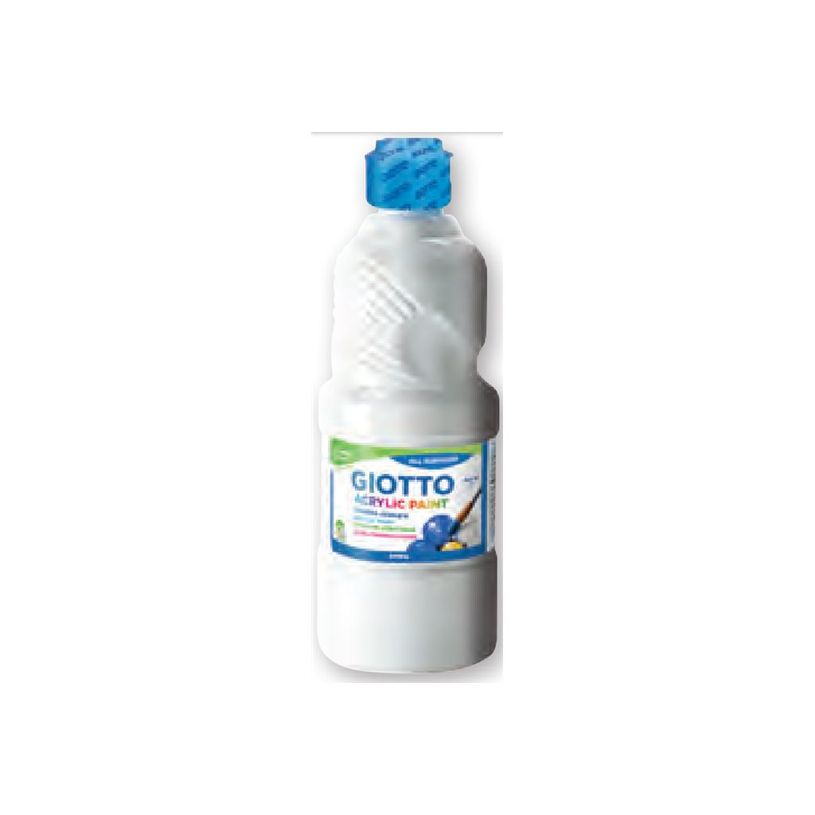 8000825969805-GIOTTO - Peinture acrylique - blanc - brillant - 500 ml-P_300053258_1-0