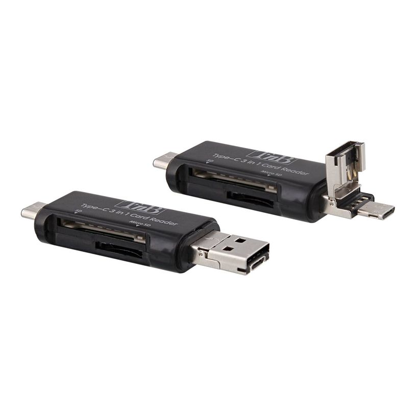 3303170084861-T'nB - Lecteur de carte - 3 en 1 (SD, micro SD) - micro USB 2.0/USB 2.0/USB-C-P_300053477_16-5