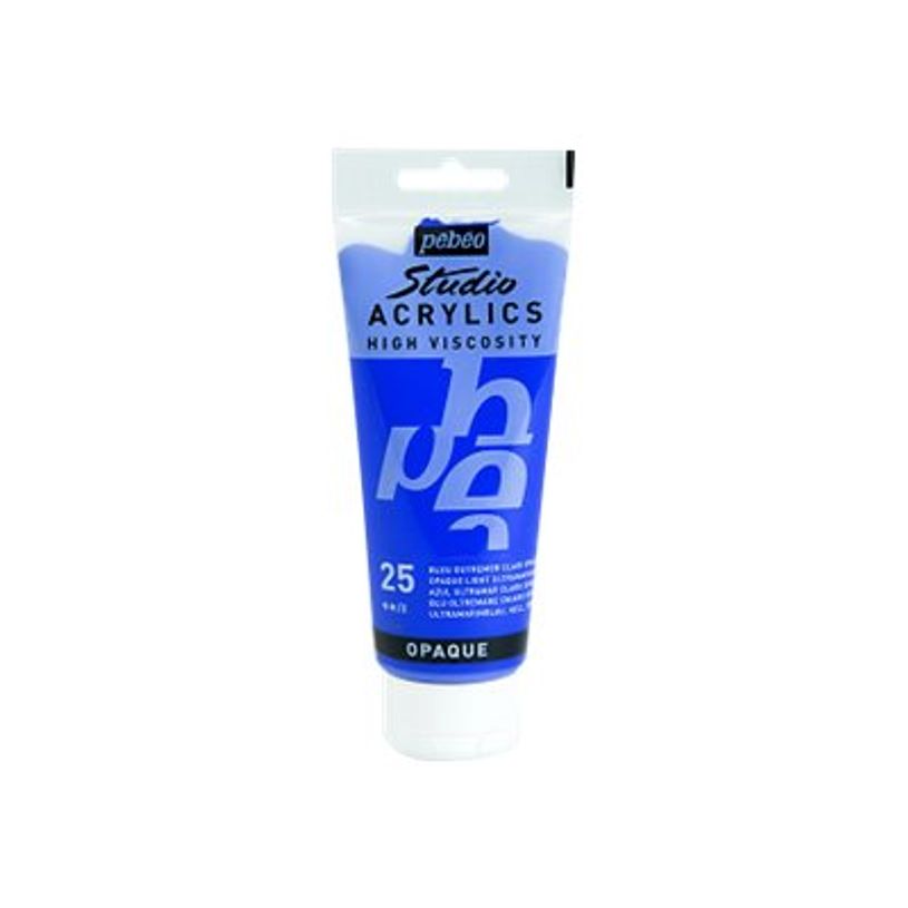 3167868310270-Pebeo Studio Acrylics - Peinture acrylique - ocre jaune - 100 ml-P_300053508_1-0