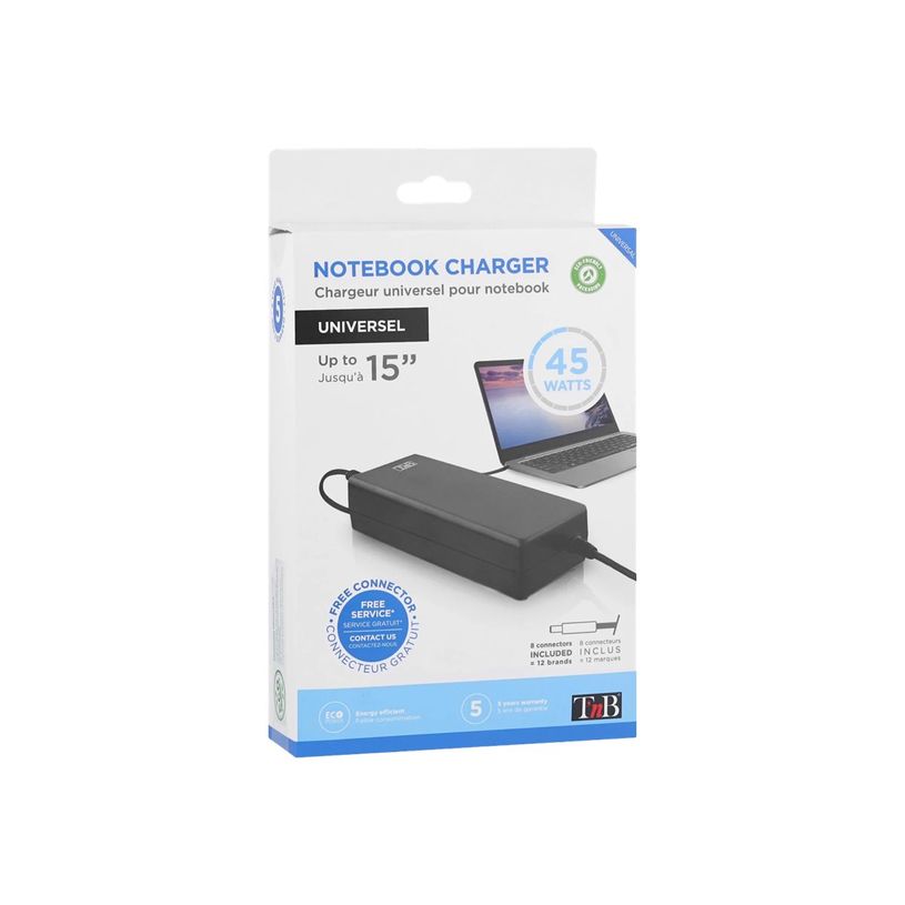 3303170075968-T'nB - Chargeur slim universel - 45 Watt pour notebook-P_300053563_2-5
