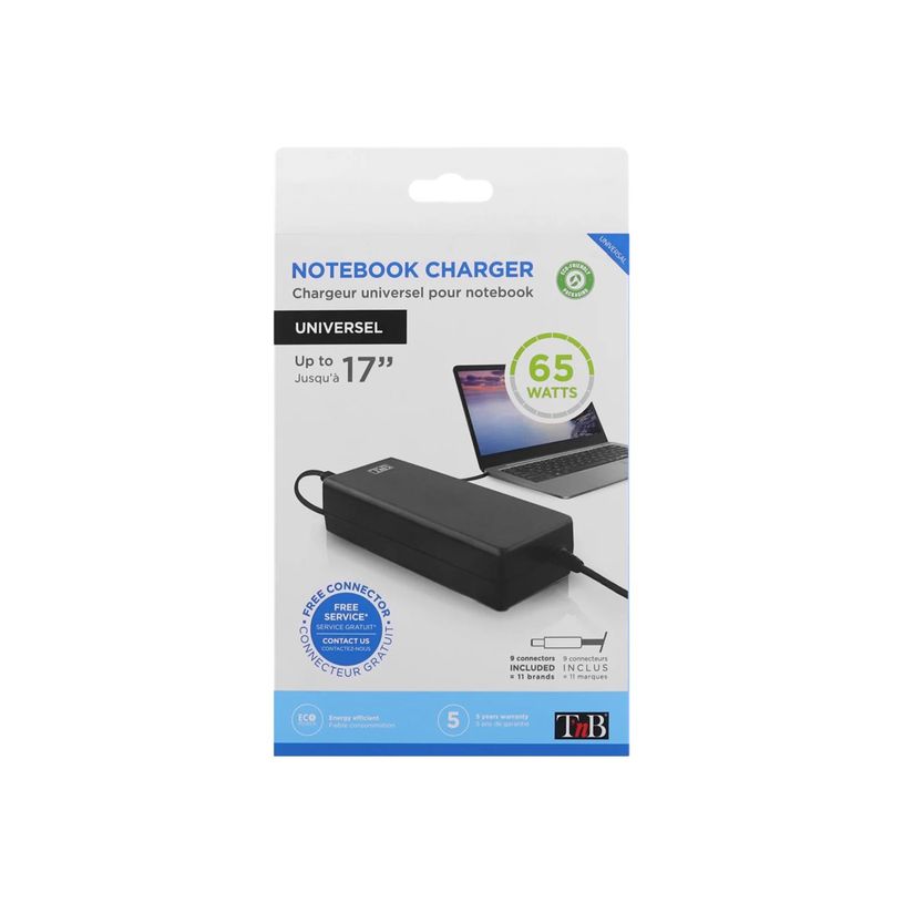 3303170044988-T'nB - Chargeur universel - 65 Watt pour notebook-P_300053564_1-4