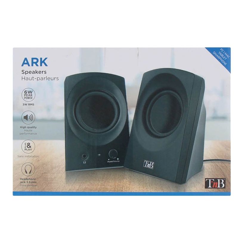 3303170081112-T'nB ARK - Haut-parleurs - pour PC - 3 Watt - noir-P_300053600_5-4