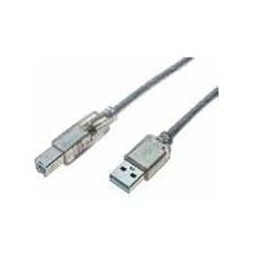 3548385324245-exertis Connect - Câble USB - USB (M) pour USB type B (M) - USB 2.0 - 1.8 m - transparent-P_300053611_2-1