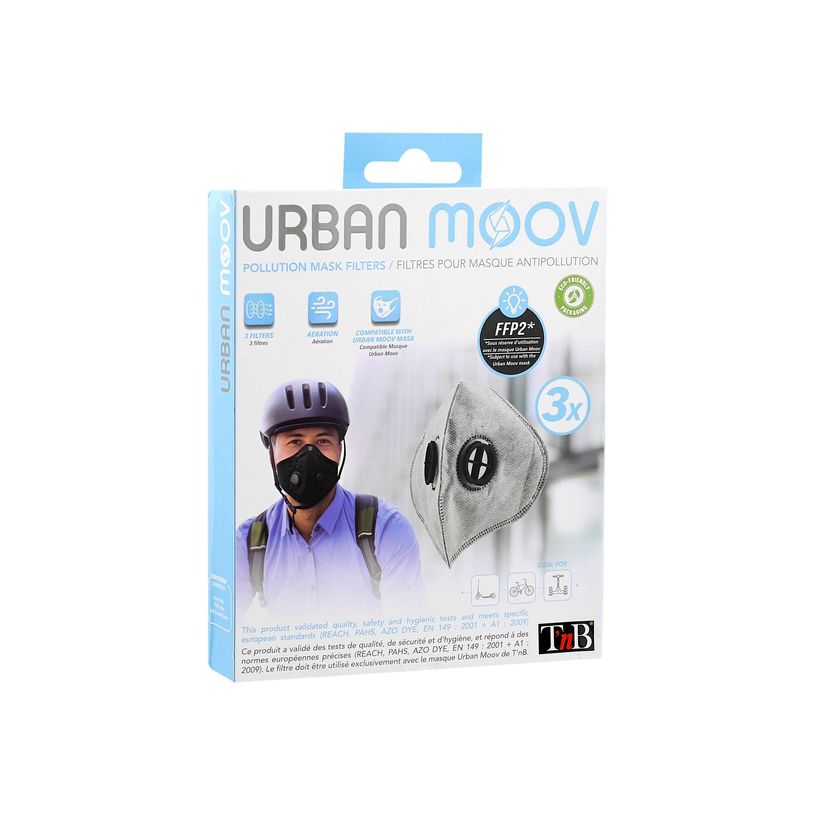 3303170097588-T'nB Urban Moov UM-PACK - Filtre de rechange pour masque facial - 100 % coton - FFP2 (pack-P_300053843_8-4