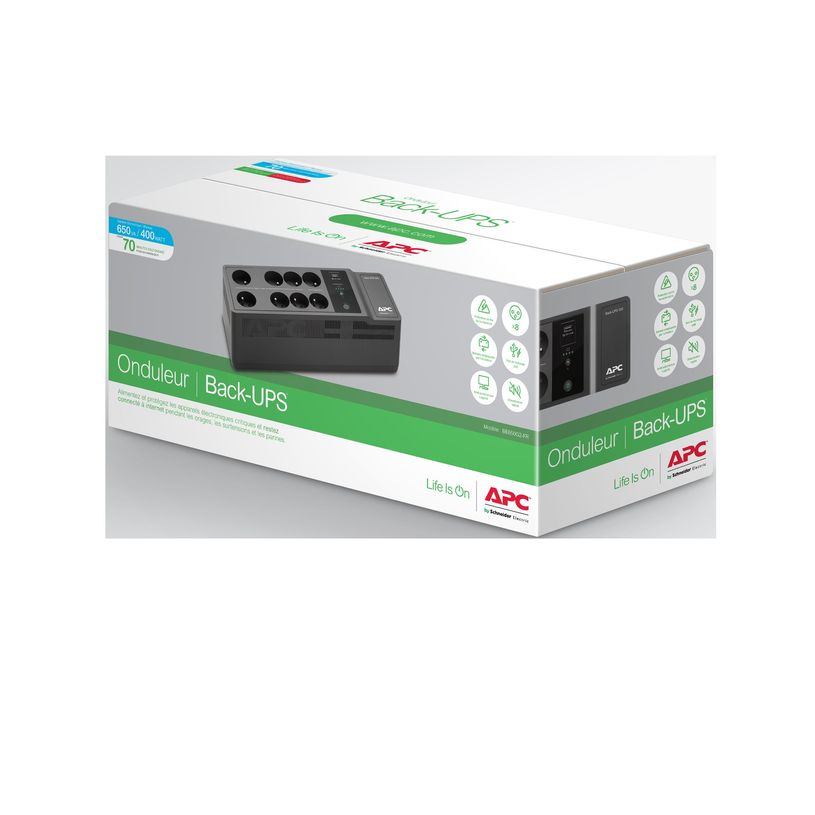 731304347200-APC Back-UPS BE650G2-FR - Onduleur - CA 220/230 V - 400 Watt - 650 VA - USB - connecteurs d-P_300053984_2-6