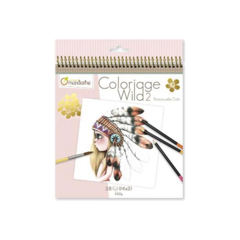 3609510520687-Carnet de coloriage Wild 2 - livre à colorier-P_300054047_2-0