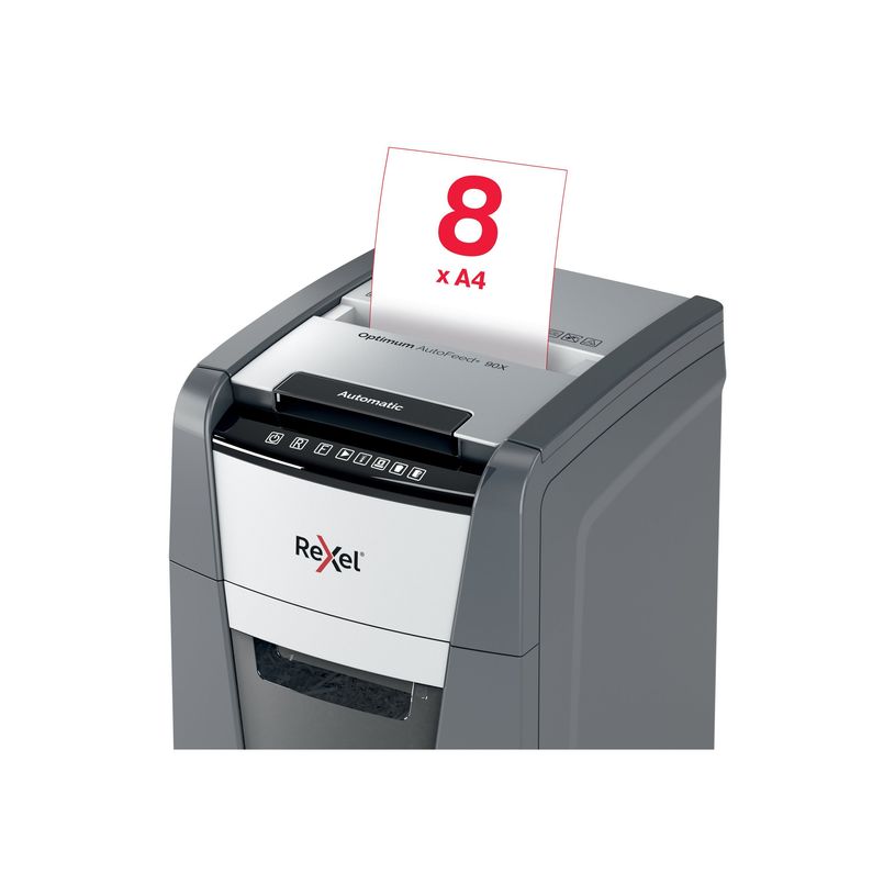 5028252616799-Rexel Optimum AutoFeed+ 90X - Destructeur de documents - coupe croisée - 4 x 28 mm - P-4-P_300054331_9-6