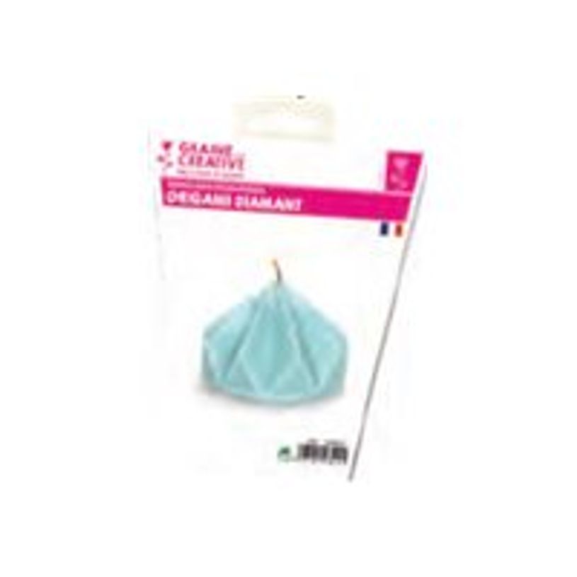 3471051434101-Graine Creative - Candle mold - origami diamond - latex-P_300054591_1-0