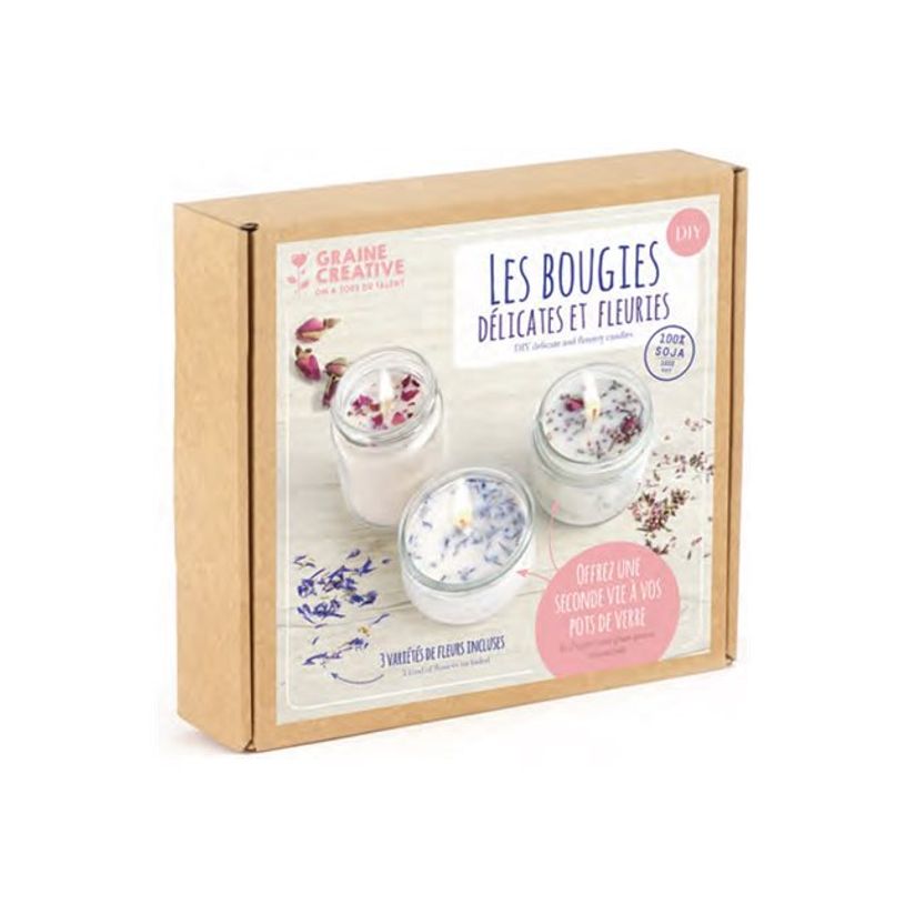 3532431520118-Graine Creative DIY Les Bougies - Cire de bougie - delicate and floral-P_300054596_1-0