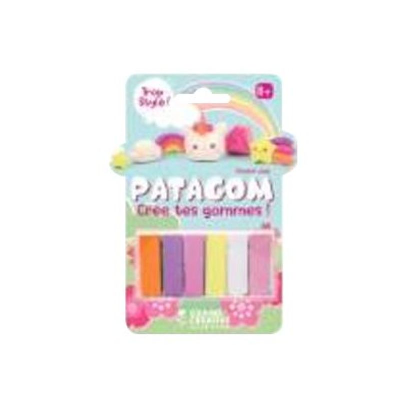 3471052624143-Graine Creative PATAGOM Licorne - Pack de 6 gommes-P_300054607_1-0