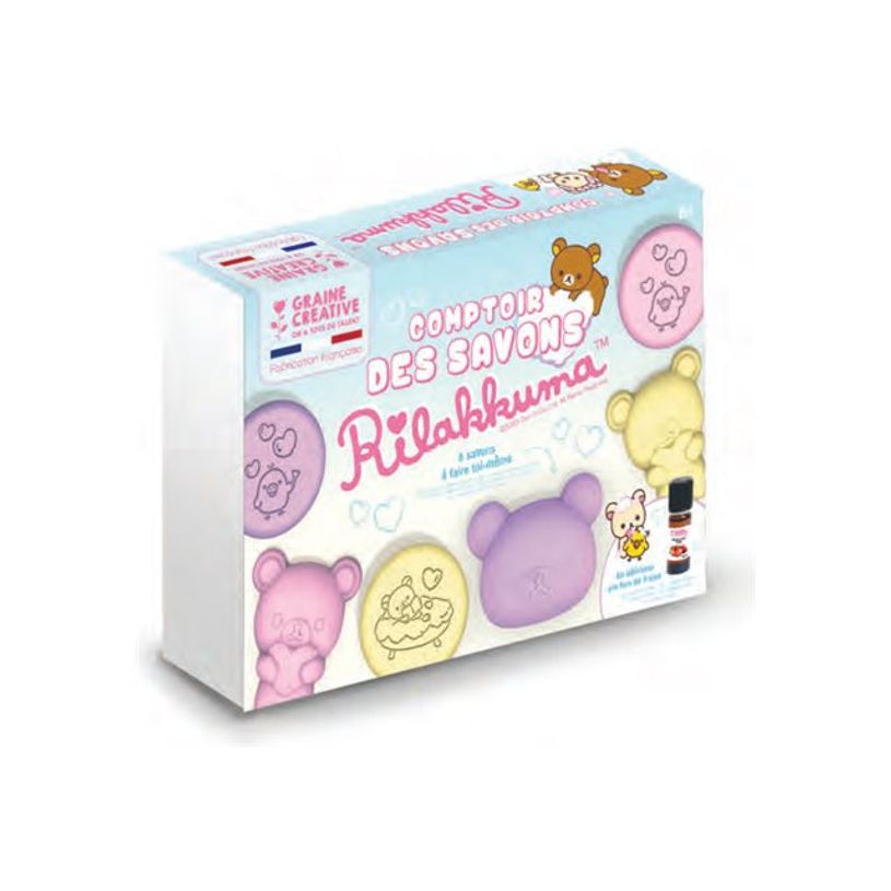 3532432005287-Graine Creative Comptoir Des Savons - Kit de fabrication de savon - Rilakkuma-P_300054616_1-0