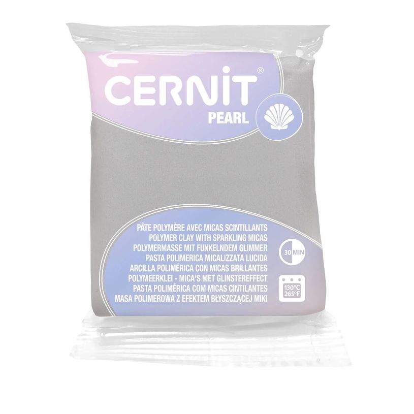 5411711460086-Cernit Pearl - Pâte à modeler - 56 g - nacré - argile polymère--0