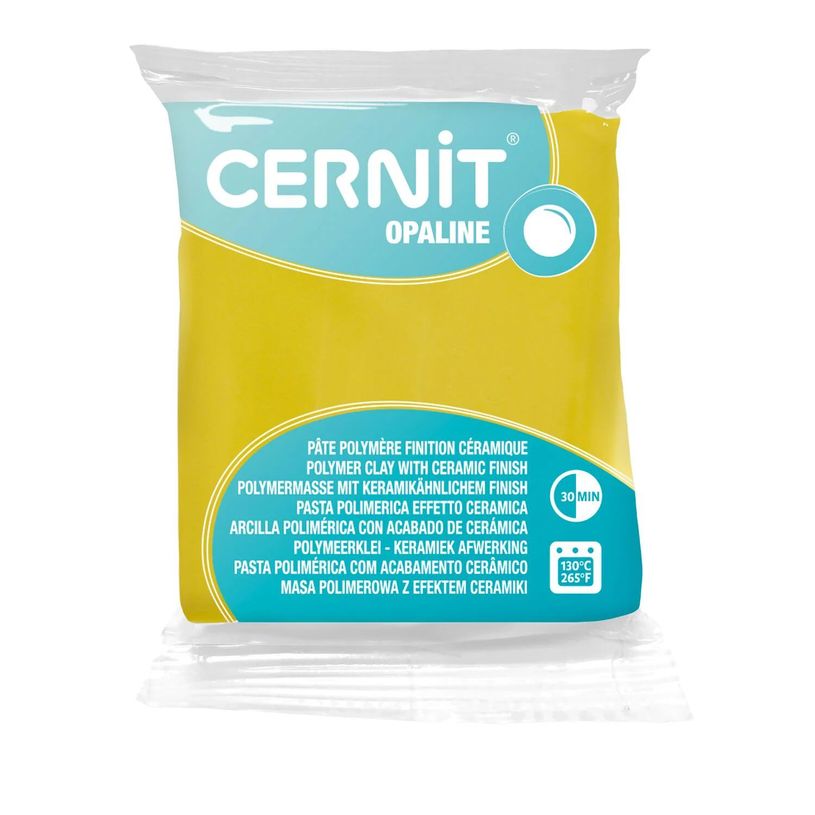 5411711455891-Cernit Opaline - Pâte à modeler - 56 g - jaune primaire - argile polymère--0