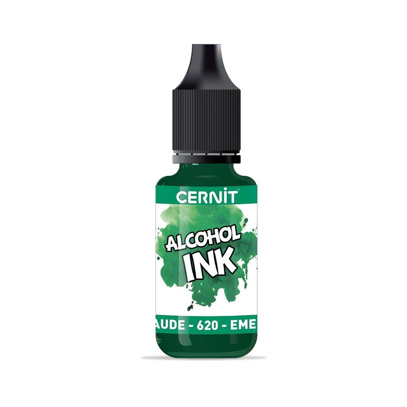 5411711460505-Cernit - encre à alcool - 20ml - vert émeraude--0
