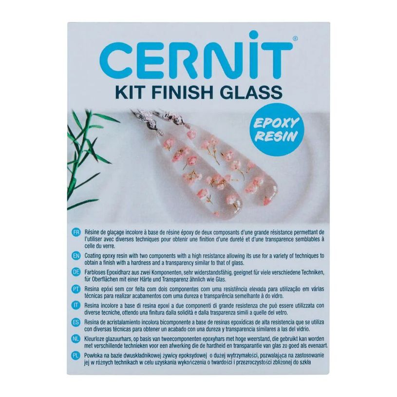 5411711450162-Cernit kit finish glass - transparent résine epoxy - 120ml + 60ml--0