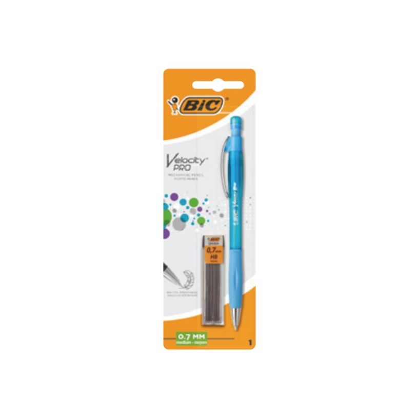3086123679054-BIC VELOCITY Pro - Porte-mine - HB - 0.7 mm - rétractable - avec gomme-P_300055332_1-0
