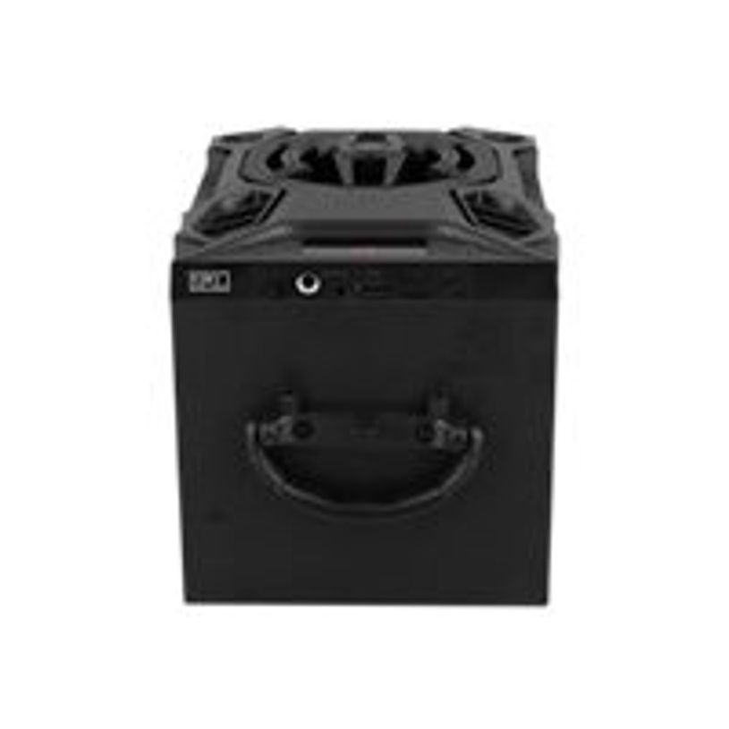 3303170115138-T'nB CUBE BLASTER - Enceinte sans fil avec micro karaoké - bluetooth - 40 Watt - noir-P_300055419_6-2