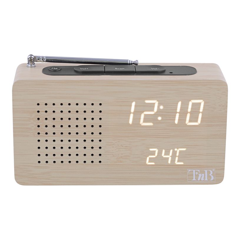 3303170112182-T'nB JOY - Radio-réveil - bois-P_300055793_1-0