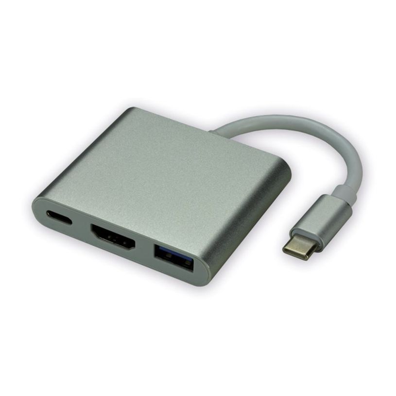 3700224768355-MCL - Adaptateur vidéo - 24 pin USB-C mâle pour USB, HDMI, USB-C (PD) femelle - 10 cm-P_300075361_2-0