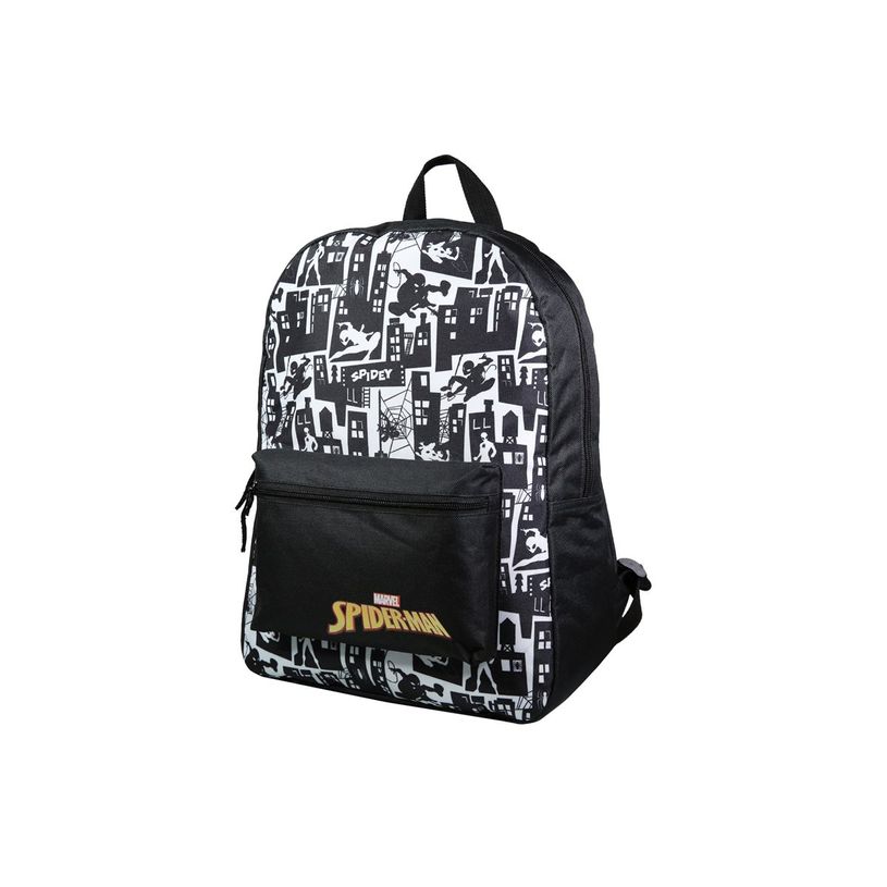 3666311012995-Bagtrotter - Cartable - 1 compartiment - polyester - noir, blanc, gris - Spider-Man-P_300075408_8-3