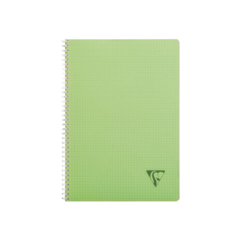 3329683281252-Clairefontaine Linicolor - Cahier polypro à spirale A4 (21x29,7cm) - 100 pages - petits carreaux (5x5mm) - disponible-P_328125_2-1