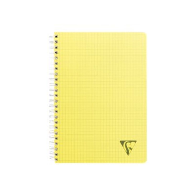 3329683287254-Clairefontaine Linicolor - Cahier polypro à spirale 17 x 22 cm - 100 pages - petits carreaux (5x5mm) - disponible-P_328725_1-0