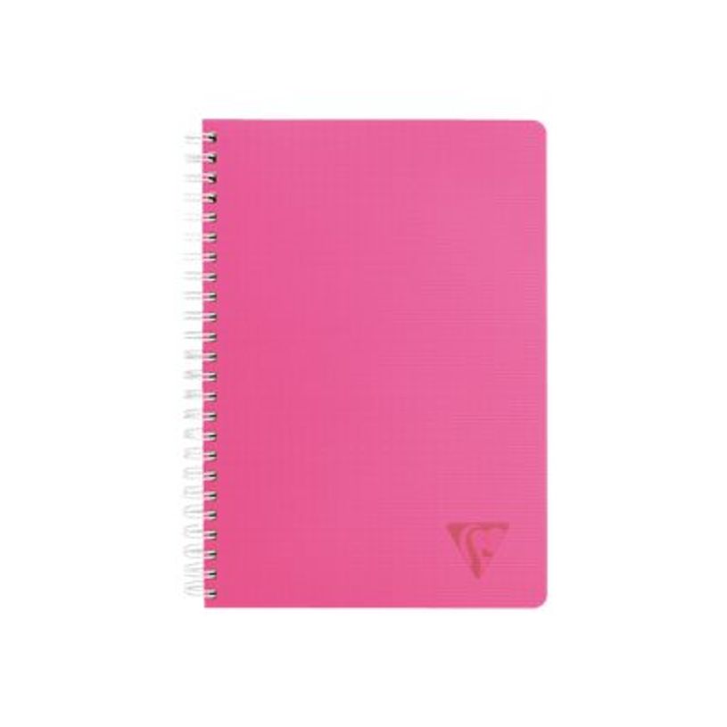 3329683287254-Clairefontaine Linicolor - Cahier polypro à spirale 17 x 22 cm - 100 pages - petits carreaux (5x5mm) - disponible-P_328725_3-2
