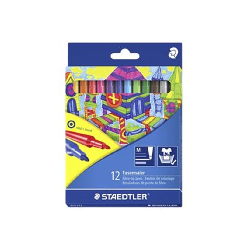 4007817325162-Staedtler Noris club - 12 feutres Pointe fine-P_339428_1-1
