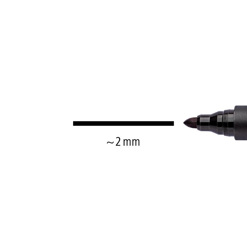 4007817304631-STAEDTLER LUMOCOLOR 352 - Marqueur permanent - pointe ogive - bleu-P_352311_3-2