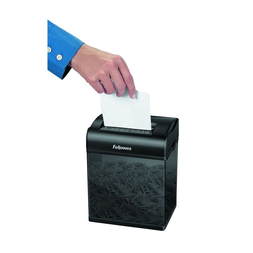 0043859561346-Fellowes Shredmate - destructeur de documents coupe croisée - 4 feuilles - Corbeille 4,5 li-P_3700501_8-1