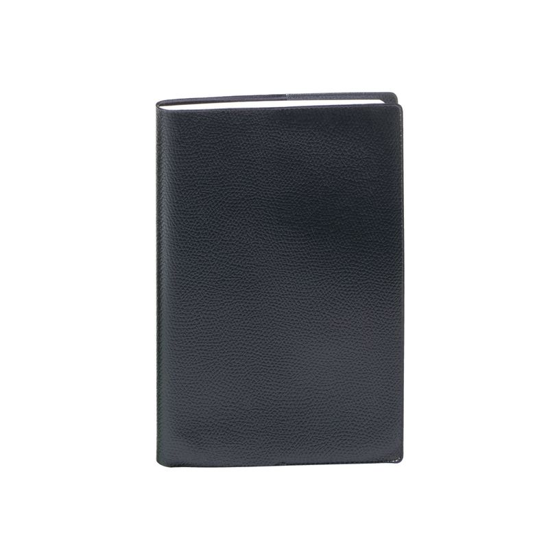 3371010140060-Quo Vadis - Agenda - Mini 2 Days Prestige - 2 jours par page - Français - Impala - Noir - 12 mois de janvier à décembre - 7x10 cm - Papier Clairefontaine ivoi-P_370101_4-3