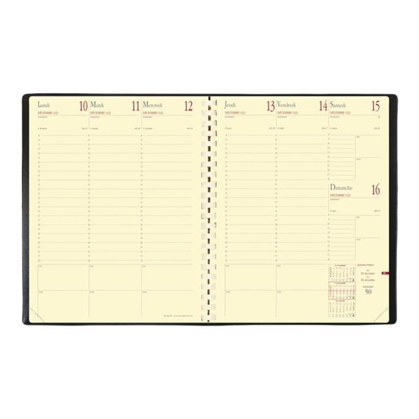 3371010182411-Quo Vadis - Agenda à spirale Impala Manager - 1 semaine sur 2 pages - 21 x 27 cm - disponible-P_371104_1-4