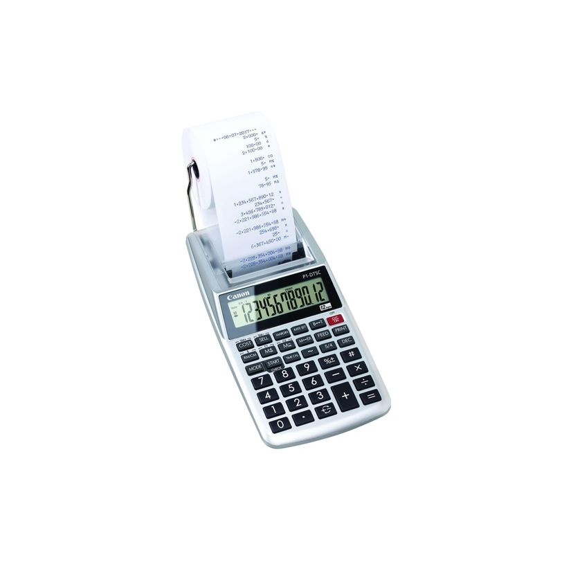 4549292105988-Canon P1- DTSC - Calculatrice imprimante - LCD - 12 chiffres - sans adaptateur--1